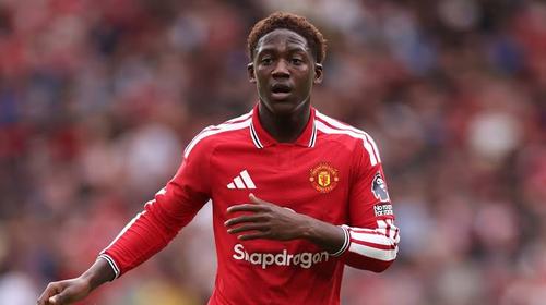 Kobbie Mainoo missed Monday morning training